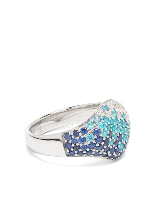 Sterling Silver Mini Cocktail Ring