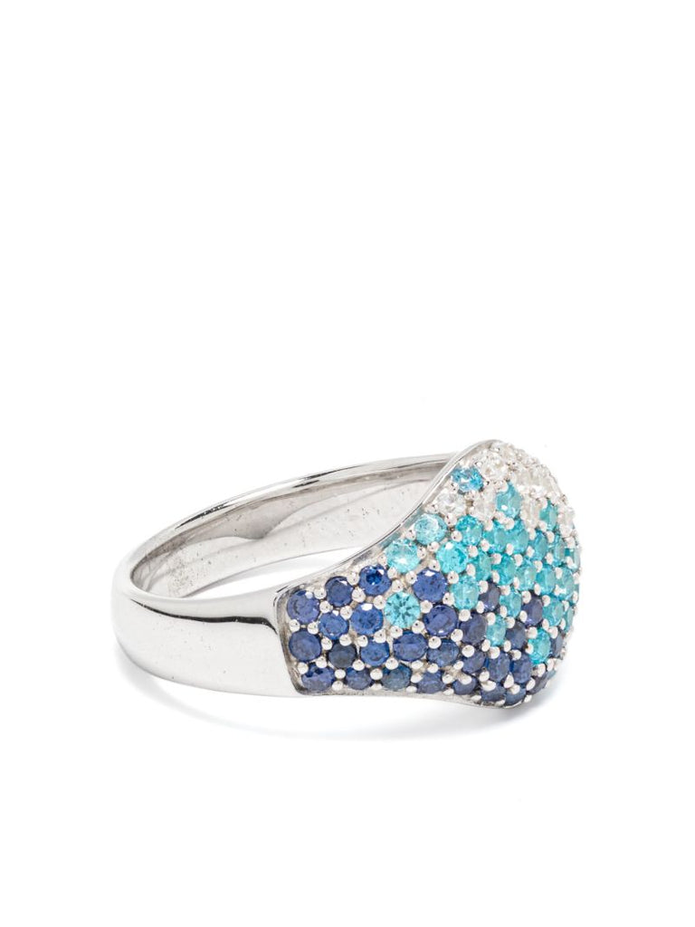 Sterling Silver Mini Cocktail Ring