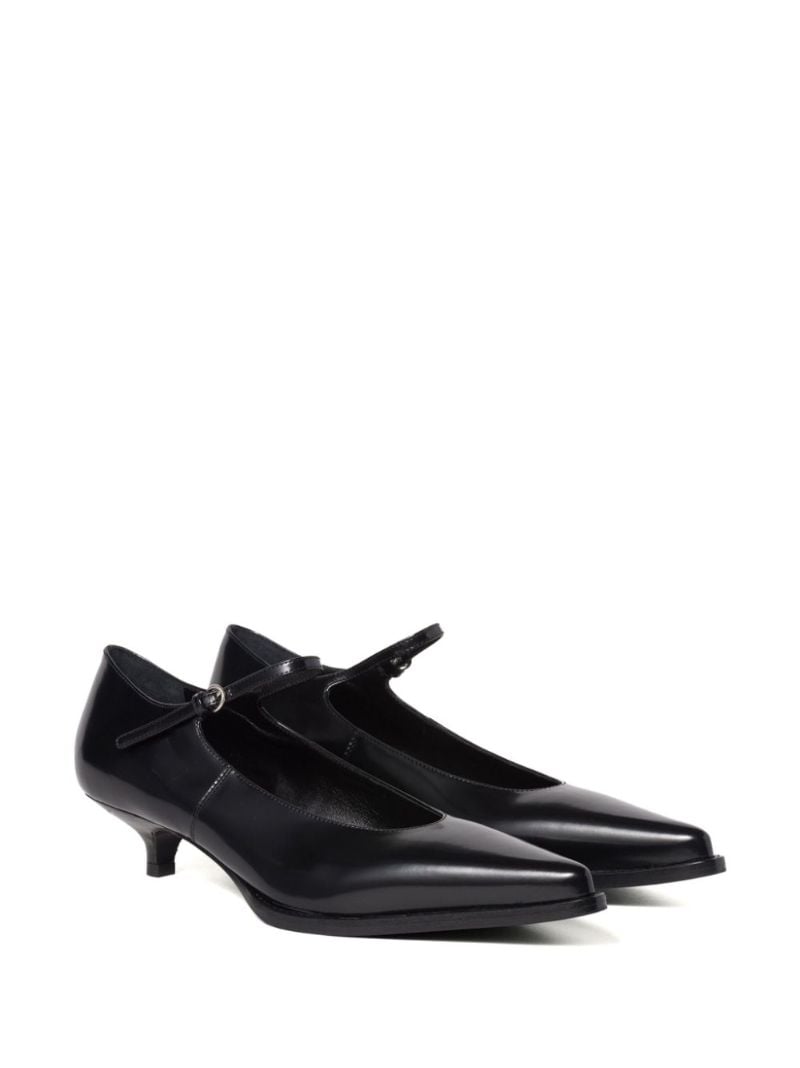 35mm Leather Pumps