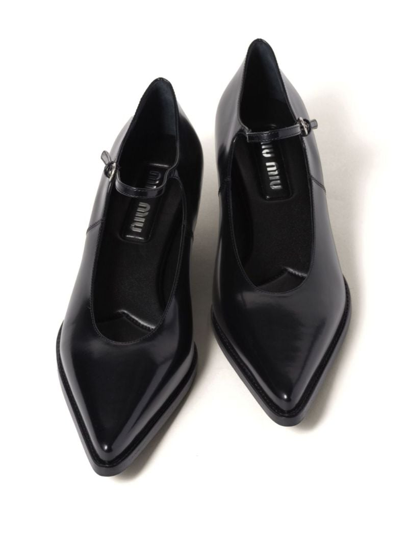35mm Leather Pumps