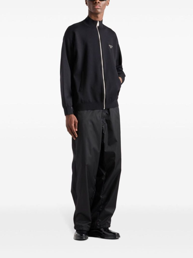 Logo Patch Cardigan