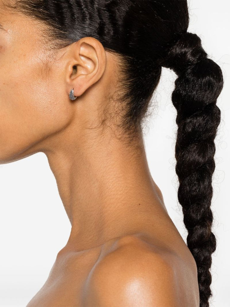 Ice Hoop Earrings