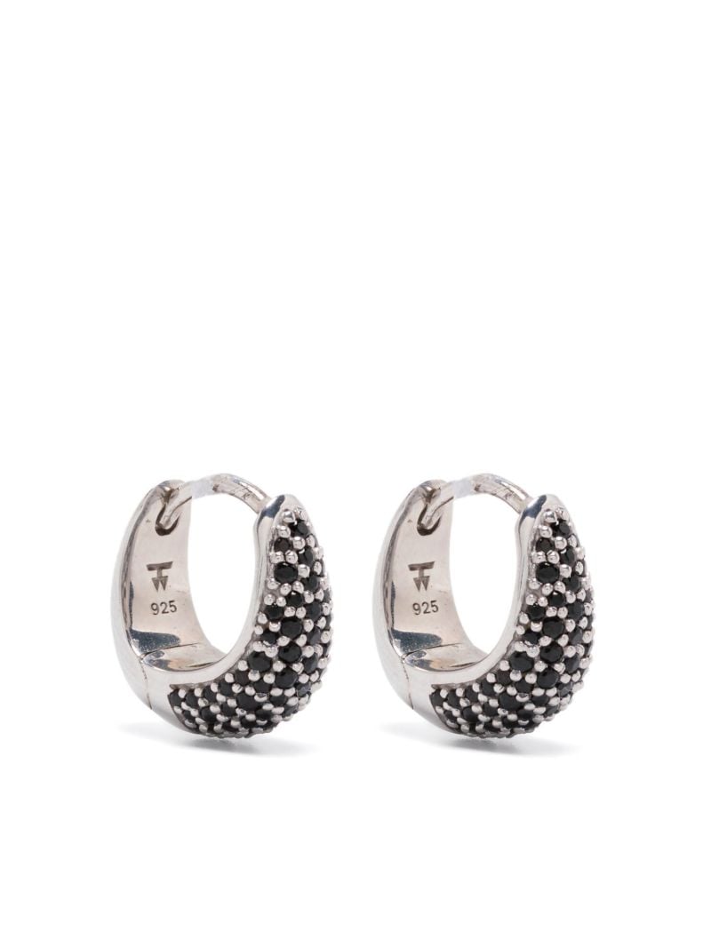 Ice Hoop Earrings