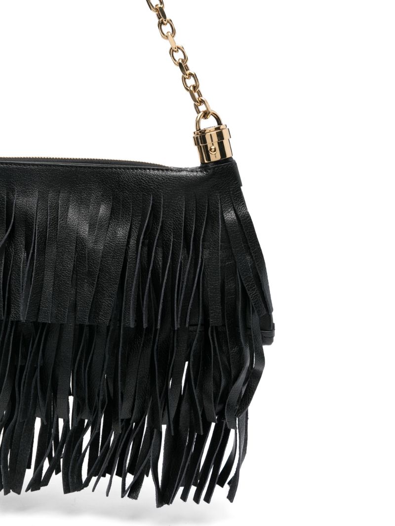 Black Foulard Shoulder Bag