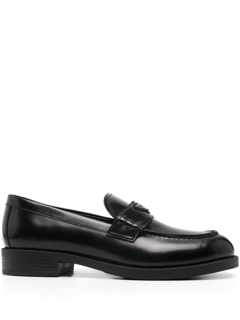 Triangle Logo Loafers