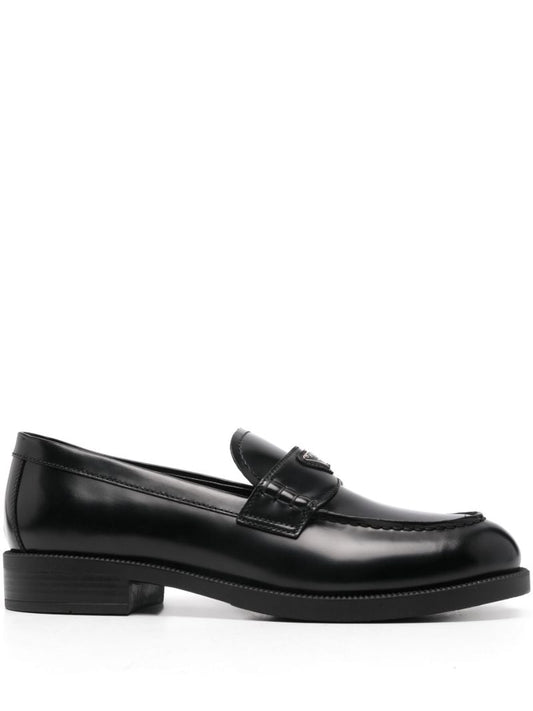 Triangle Logo Loafers
