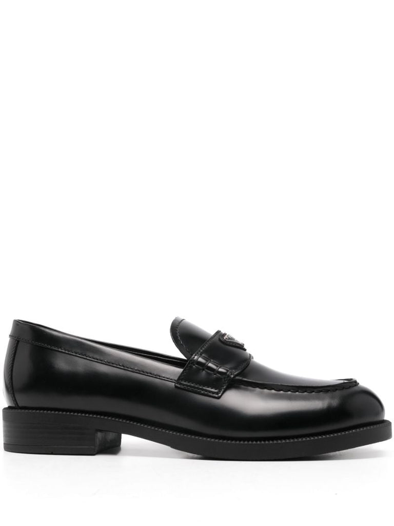 Triangle Logo Loafers