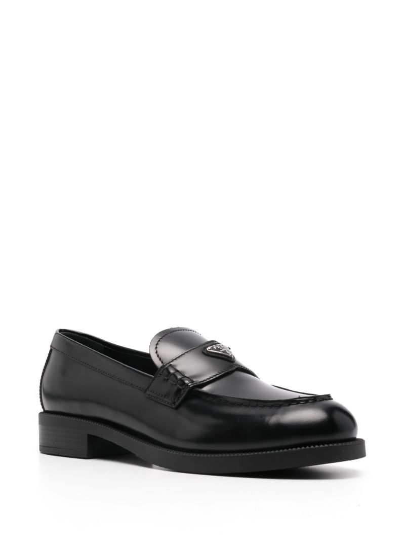 Triangle Logo Loafers