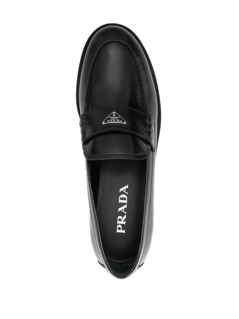 Triangle Logo Loafers