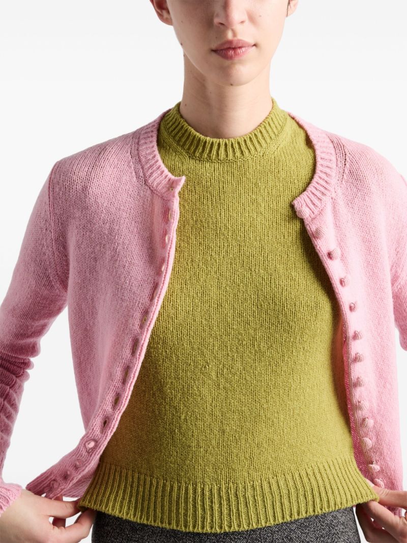 Triangle-logo Cardigan