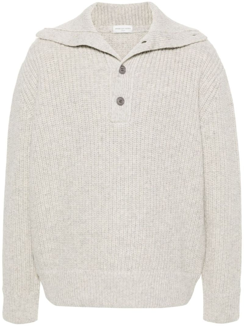 Ribbed-knit Sweater