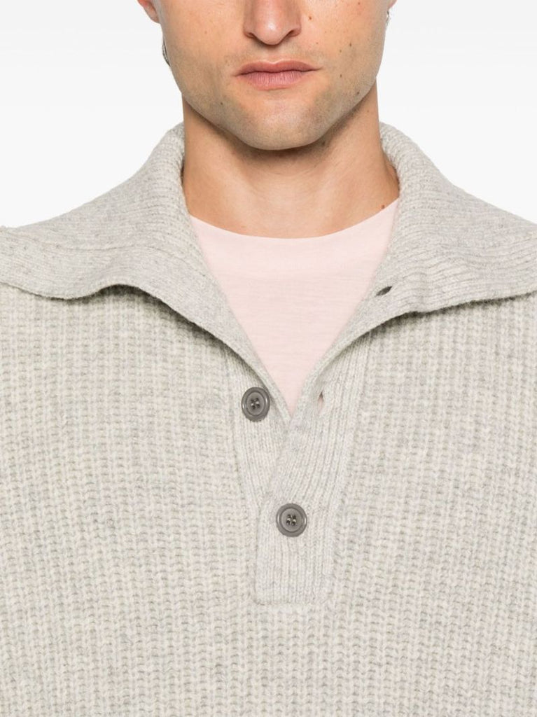 Ribbed-knit Sweater
