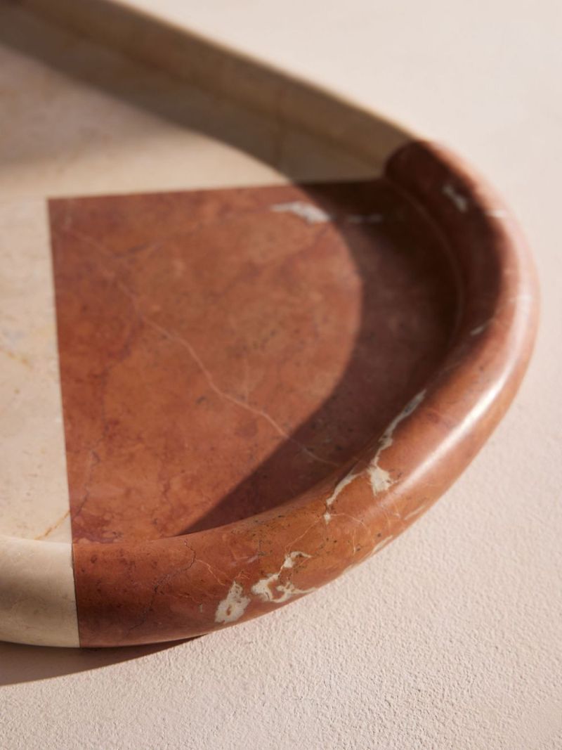 Geometric Pattern Decorative Tray