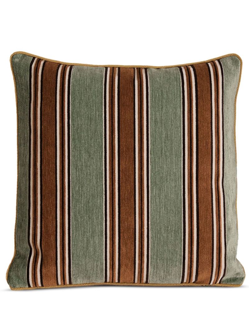 Striped Down Cushion