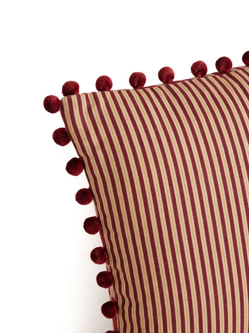 Pompom-embellished Pillow