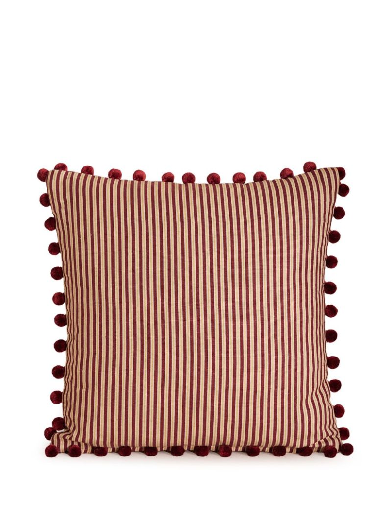 Pompom-embellished Pillow