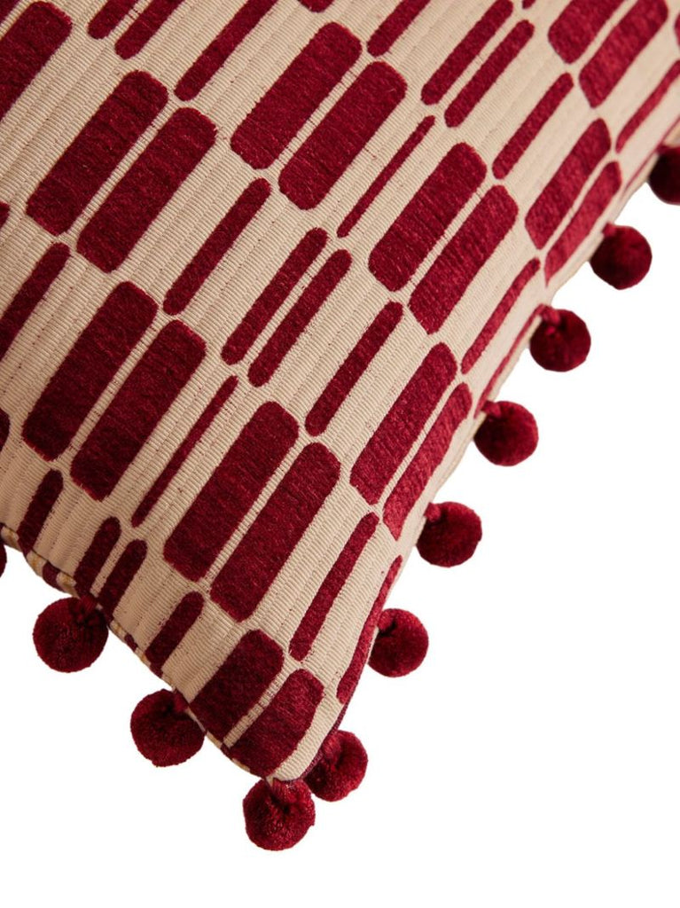Pompom-embellished Pillow