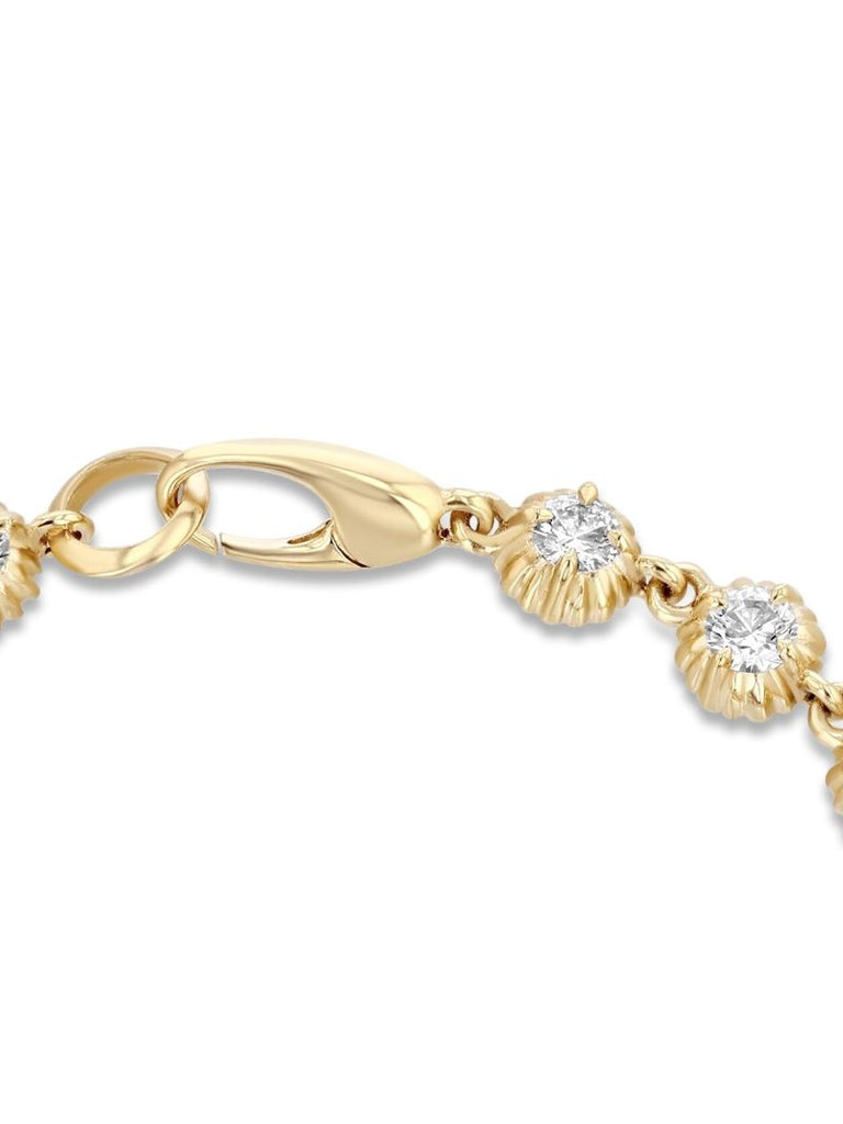 18k Yellow Gold Diamond Bracelet