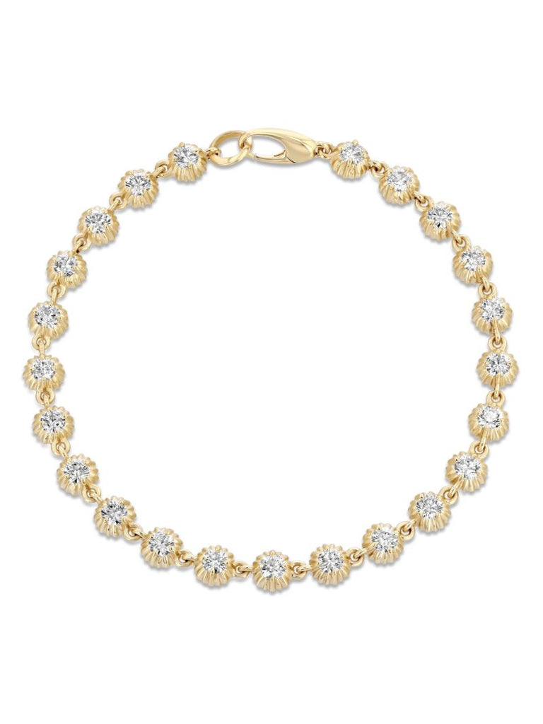18k Yellow Gold Diamond Bracelet
