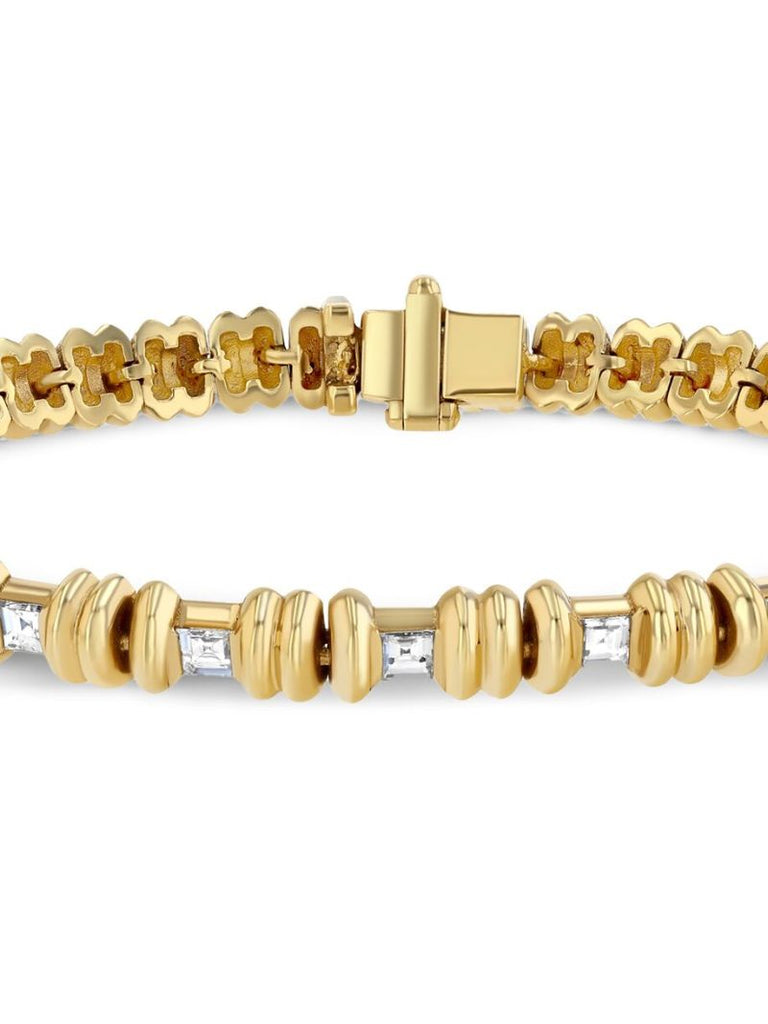 18k Yellow Gold Diamond Bracelet
