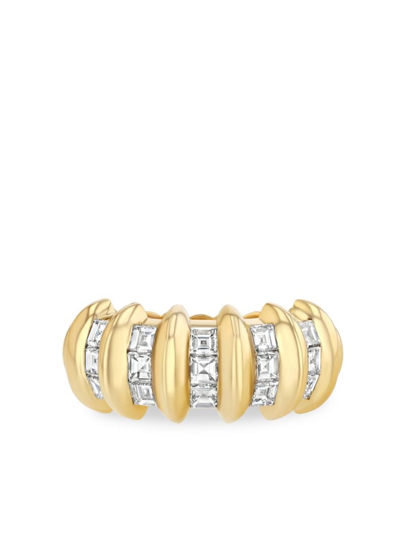 18k Yellow Gold Diamond Ring