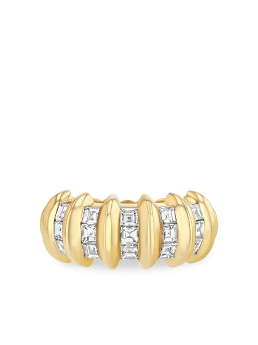 18k Yellow Gold Diamond Ring
