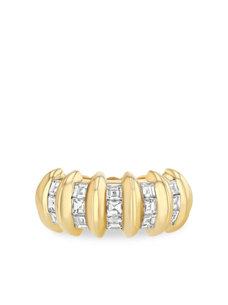18k Yellow Gold Diamond Ring