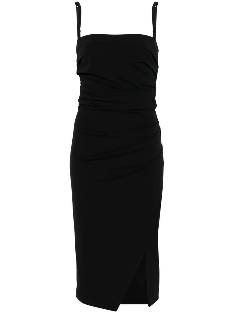 Draped Midi Dress