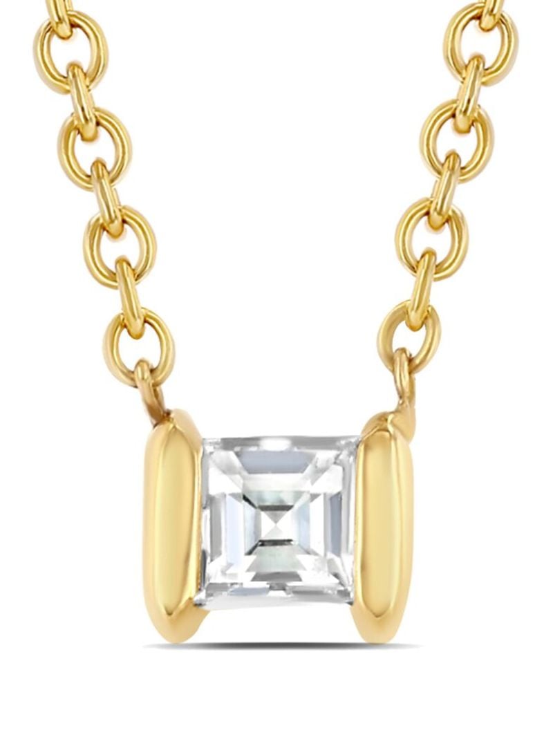 18k Yellow Gold Diamond Necklace
