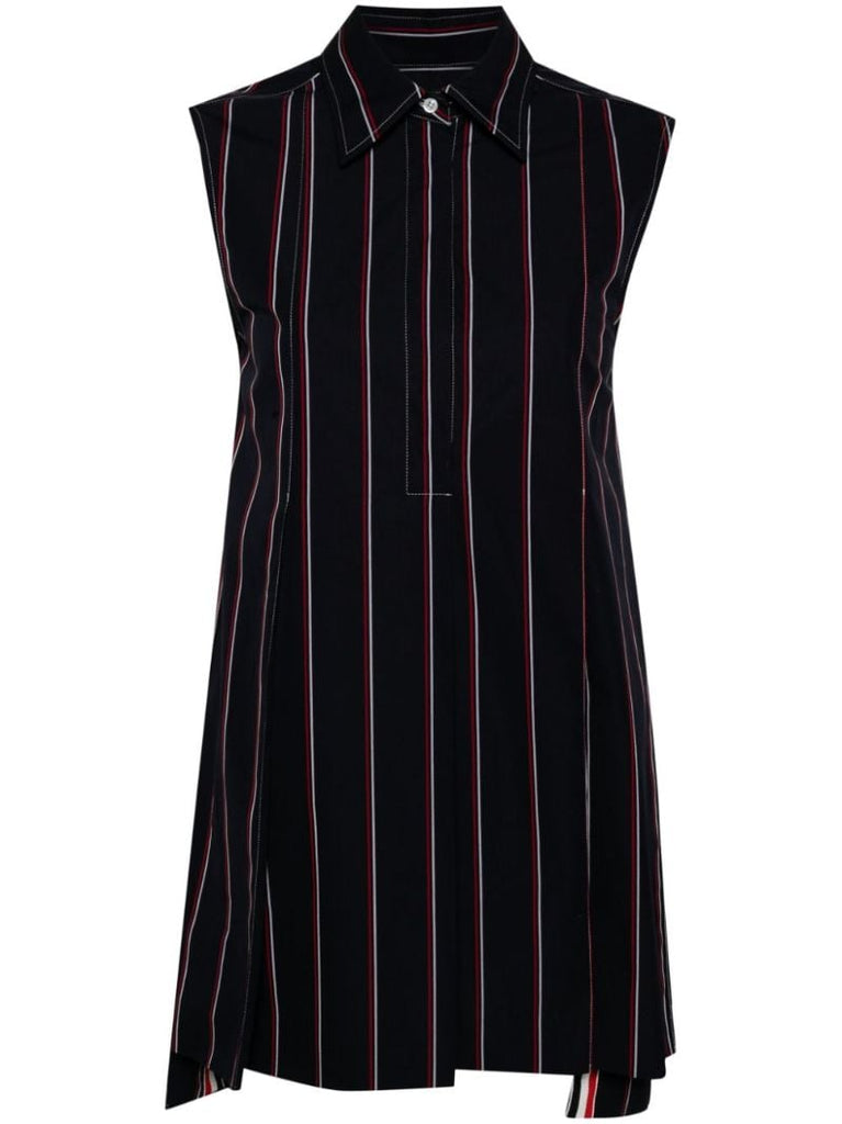 Rwb-stripe Mini Dress