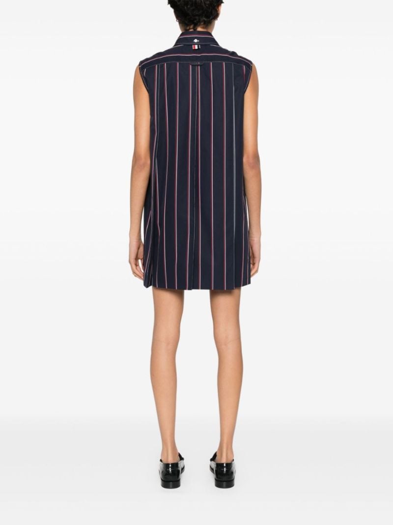 Rwb-stripe Mini Dress