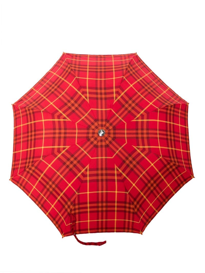 Checked Umbrella