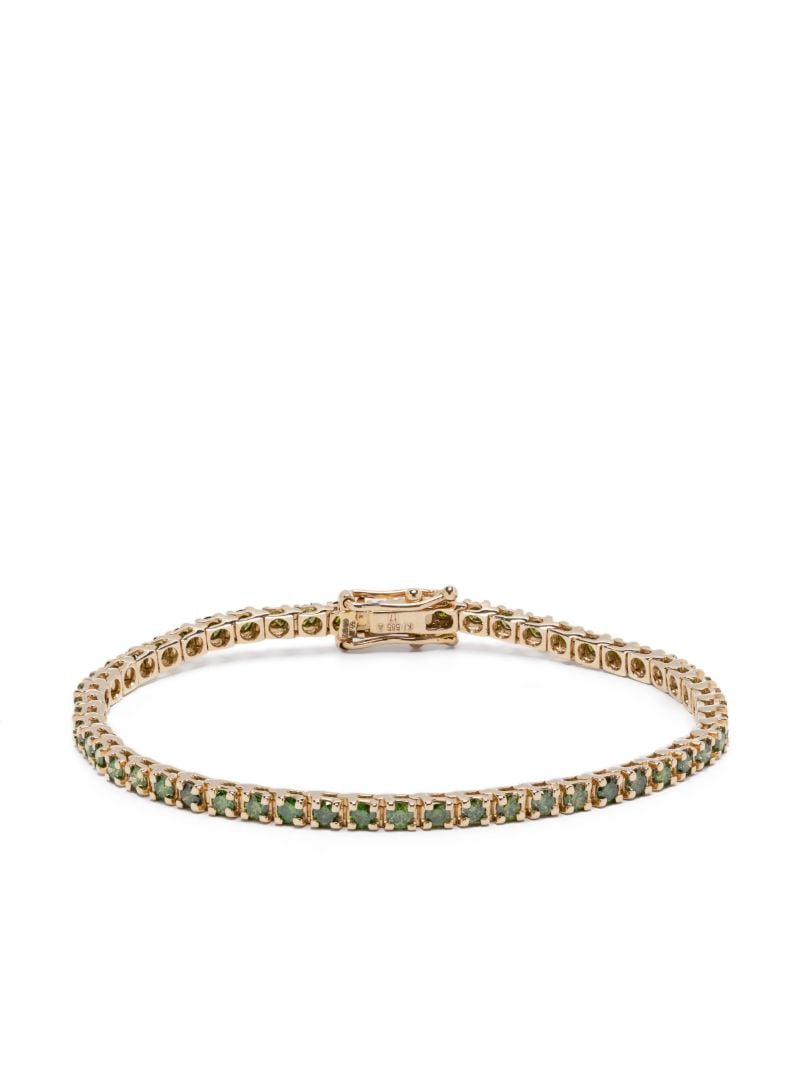 14k Yellow Gold Spectra Diamond Bracelet