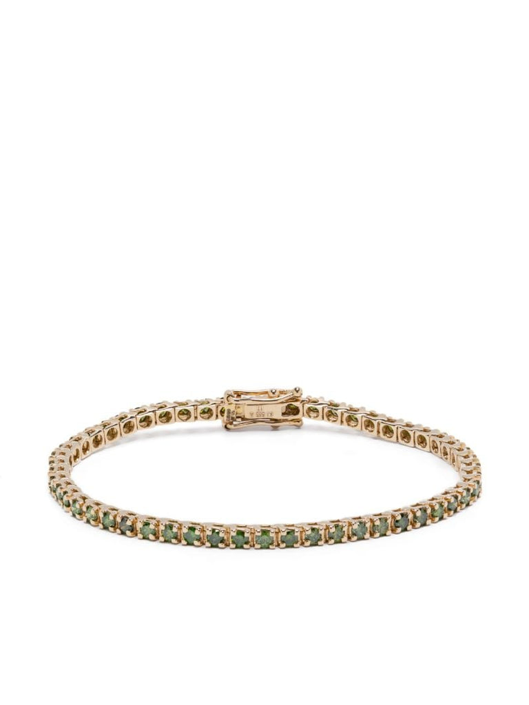 14k Yellow Gold Spectra Diamond Bracelet