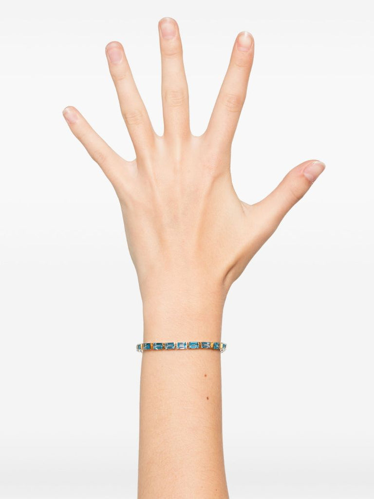 14k Yellow Gold Topaz Bracelet