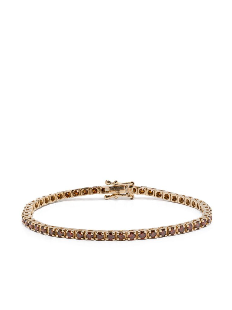 14k Yellow Gold Spectra Diamond Bracelet