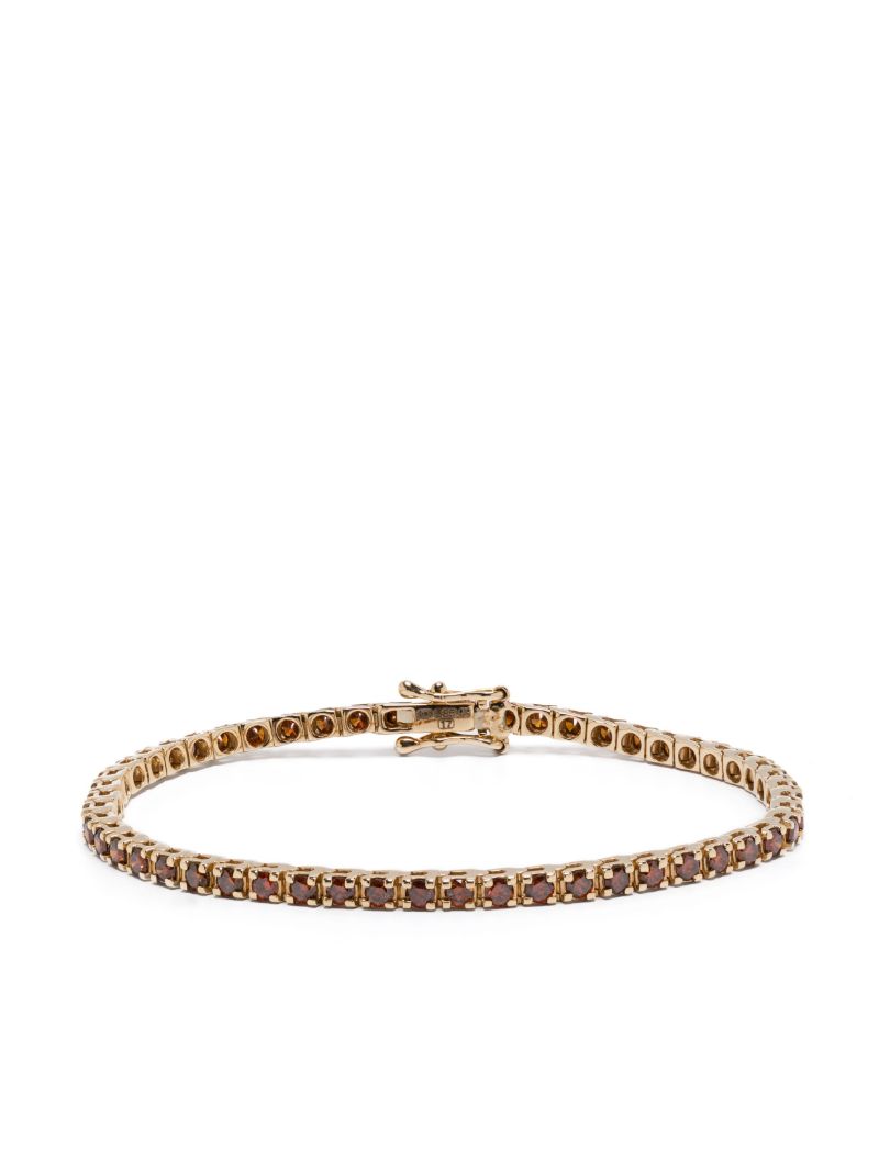14k Yellow Gold Spectra Diamond Bracelet