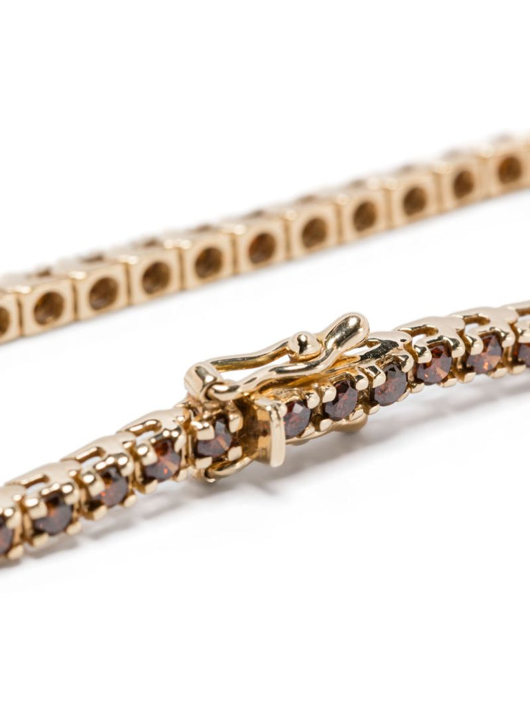 14k Yellow Gold Spectra Diamond Bracelet