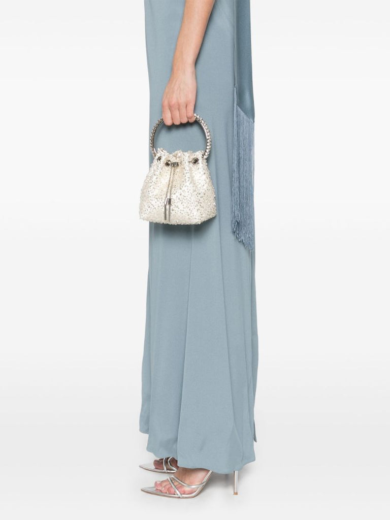 White Bon Bon Bucket Bag