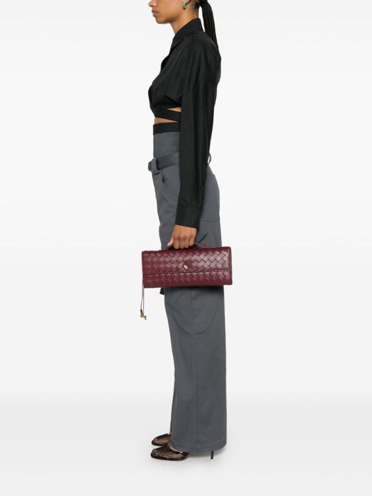 Red Andiamo Clutch Bag