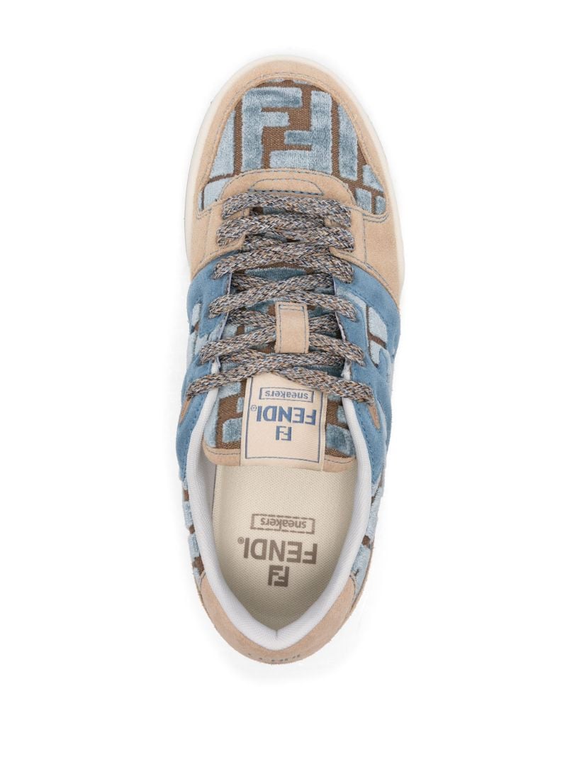 Neutral Fendi Match Sneakers