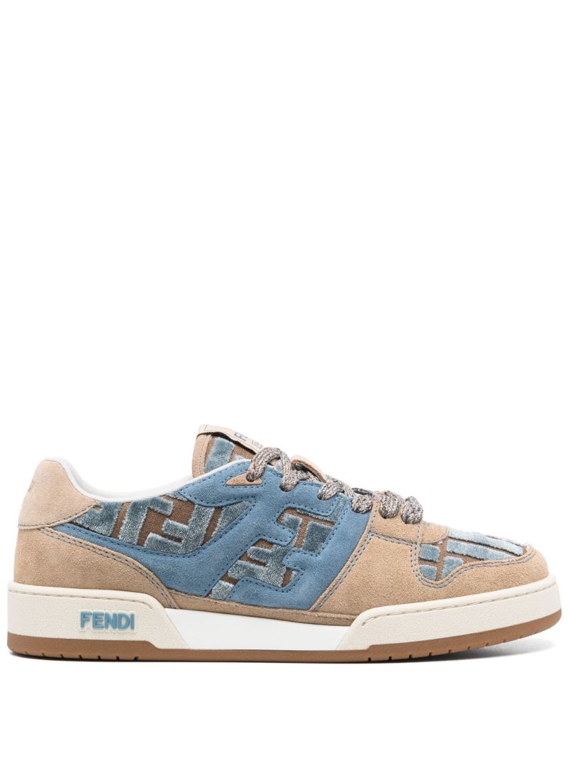 Neutral Fendi Match Sneakers