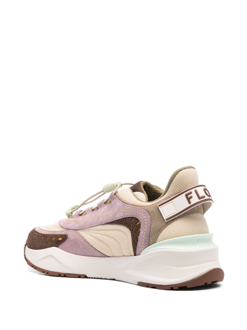 Neutral Fendi Flow Sneakers