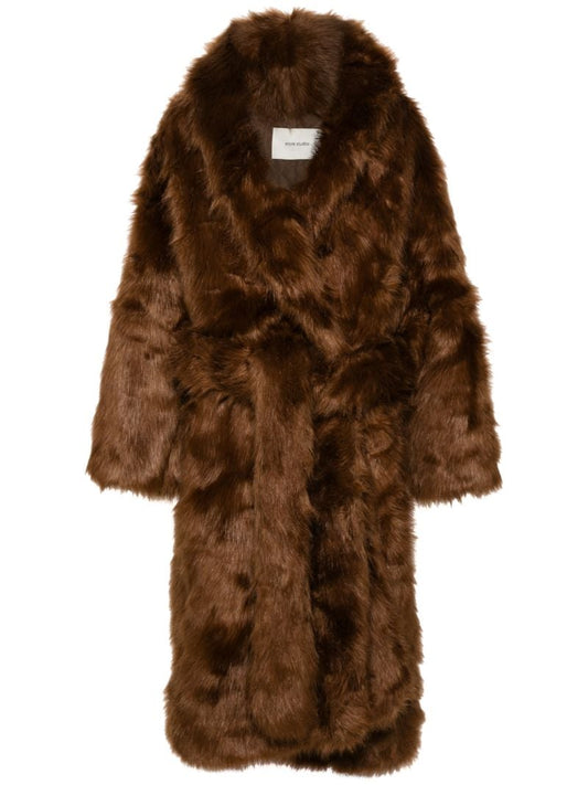 Faux-fur Long Coat