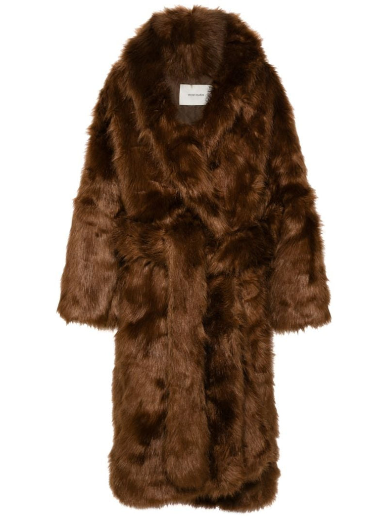 Faux-fur Long Coat
