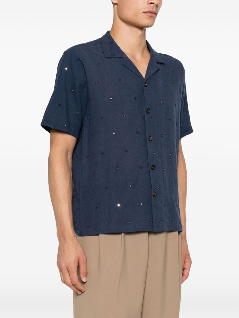 Rhinestone-embellished Shirt