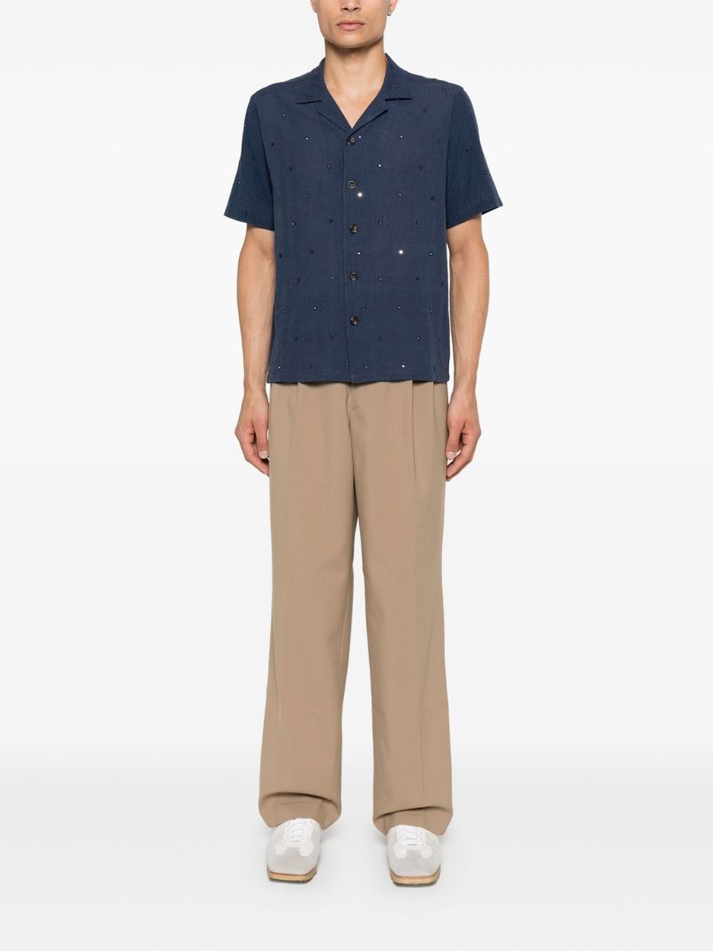 Rhinestone-embellished Shirt