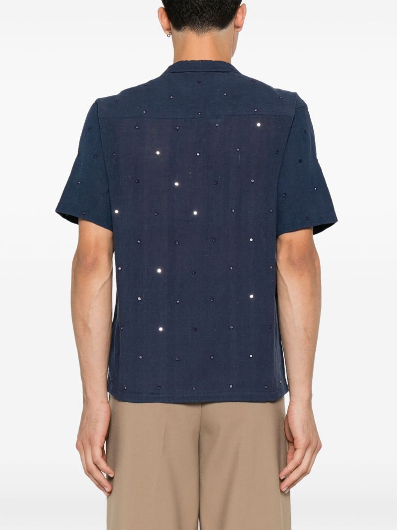 Rhinestone-embellished Shirt