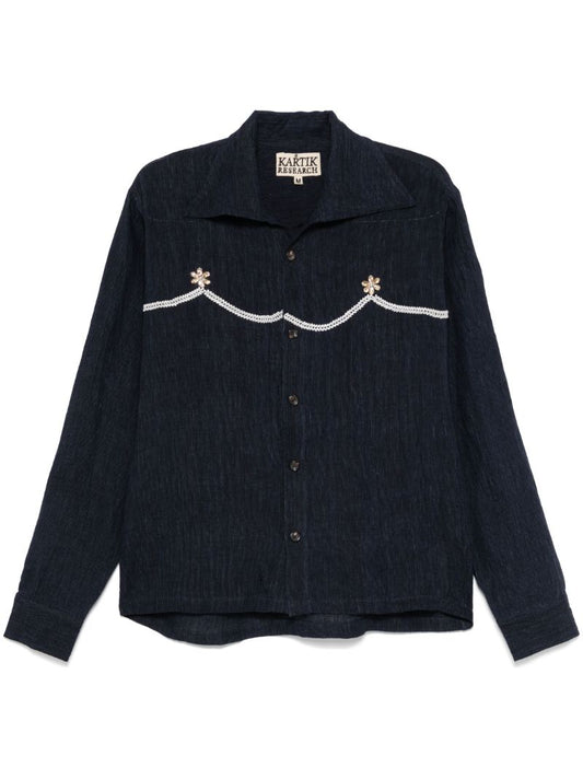 Bead-embellished Shirt