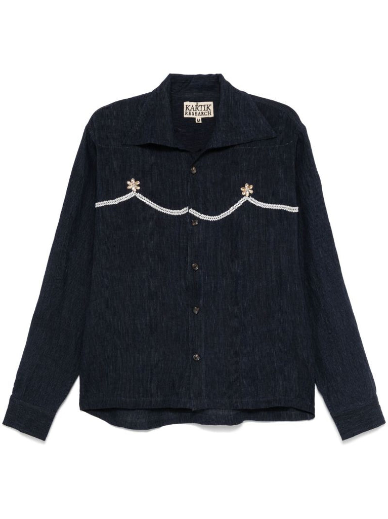 Bead-embellished Shirt